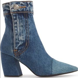brand new Jeffrey Campbell Denim Booties